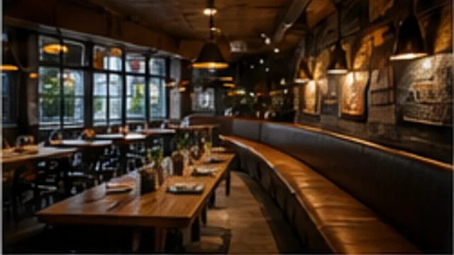 Hearth & Stone Pizza dining and menu detail 8